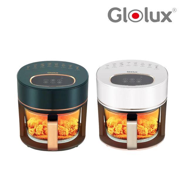 Glolux - 智能全景可視晶鑽玻璃氣炸鍋 3.5L