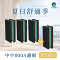 【買3送1】中宇 - CEYS0800A濾網 (一組2入)