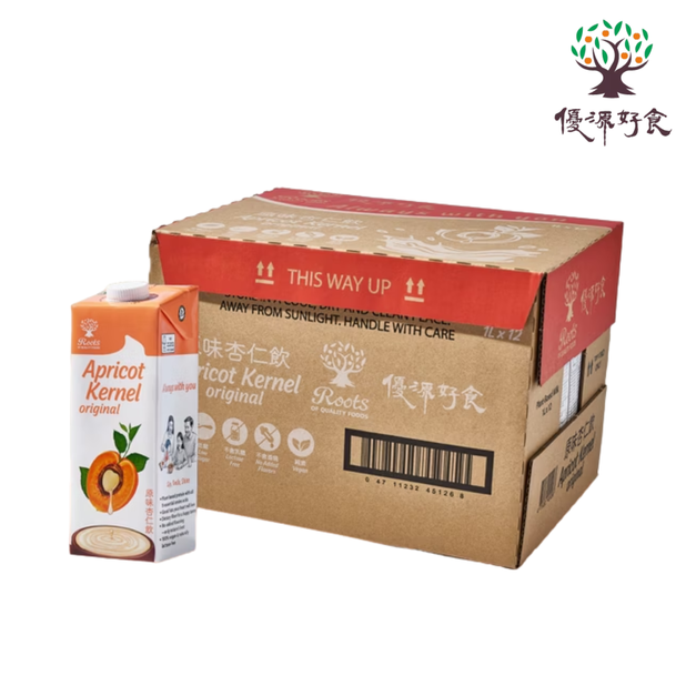 優源好食 - 原味杏仁飲 1L x 12入