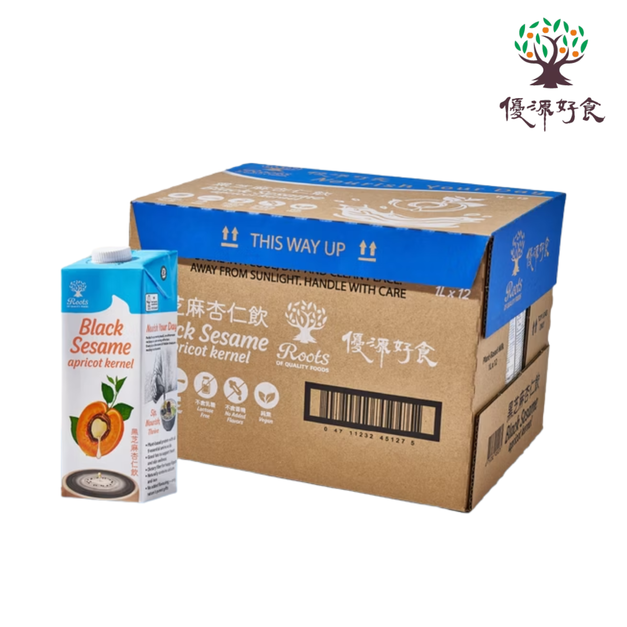 優源好食 - 黑芝麻杏仁飲 1L x 12入