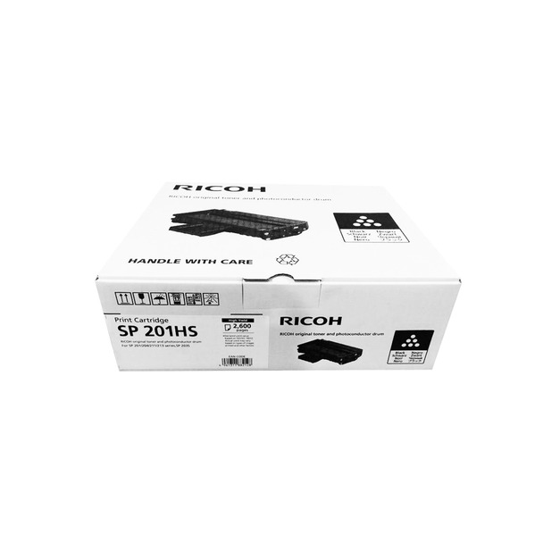 【預購排單】理光 RICOH SP 201HS 原廠高容量碳粉匣(2.6K)｜適 SP 213NW、213SFNW、213SNW、220NW、220SFNW