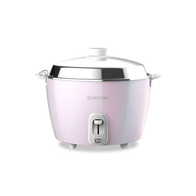 TATUNG 大同11人份不鏽鋼配件保溫開關電鍋-夢幻粉TAC-11R-MDP