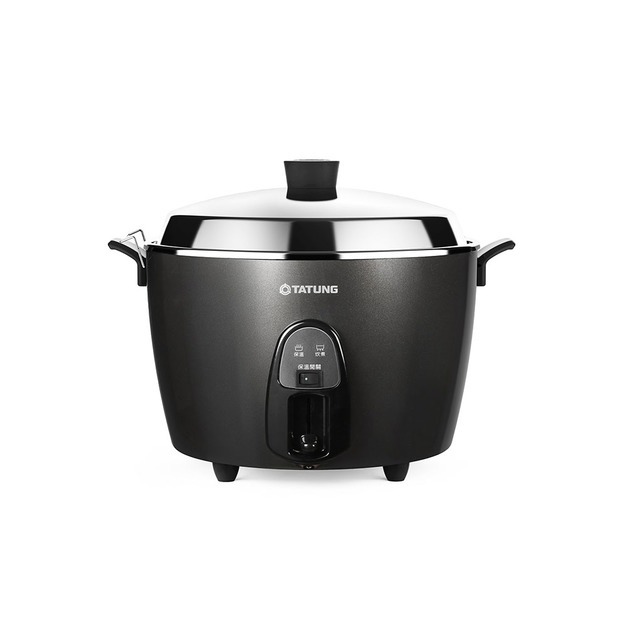 TATUNG大同15人份不鏽鋼配件保溫開關電鍋金鑽灰-TAC-15T-NIG