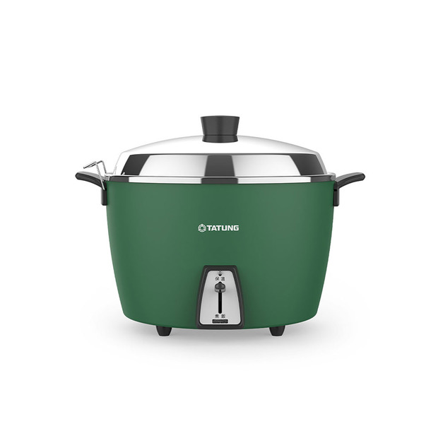 TATUNG 大同15人份不鏽鋼配件電鍋-松柏綠 TAC-15L-NGA