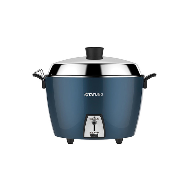 TATUNG 大同11人份220V異電壓全不鏽鋼配件電鍋-深藍(TAC-11L-MV2B)