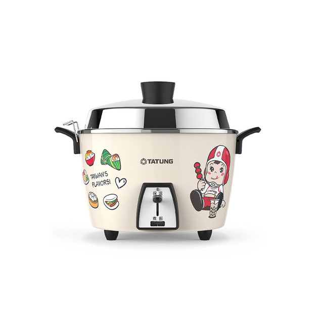 TATUNG大同電鍋 6人份大同寶寶台灣好食不鏽鋼配件電鍋 TAC-06L-MBIF