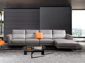 Martini馬丁尼｜L型貓抓皮沙發