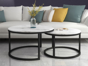 雙圓茶几