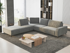 Kraft卡夫｜轉角型貓抓布沙發