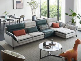 Maputo馬布多｜L型貓抓皮沙發