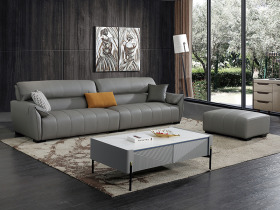 Andorra安道爾｜L型貓抓皮沙發