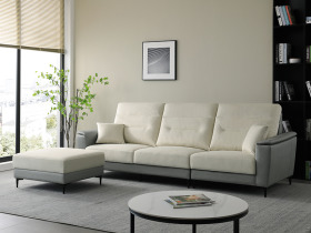 Mingkes明克斯｜L型貓抓皮沙發