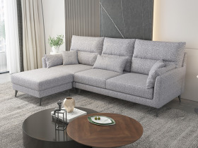 小熊軟糖｜L型貓抓布沙發