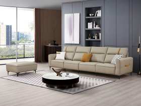 紐倫｜L型貓抓布沙發