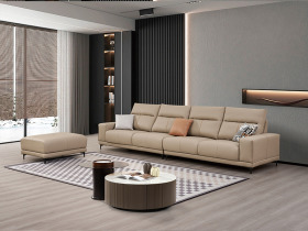 倫斯｜L型貓抓布沙發