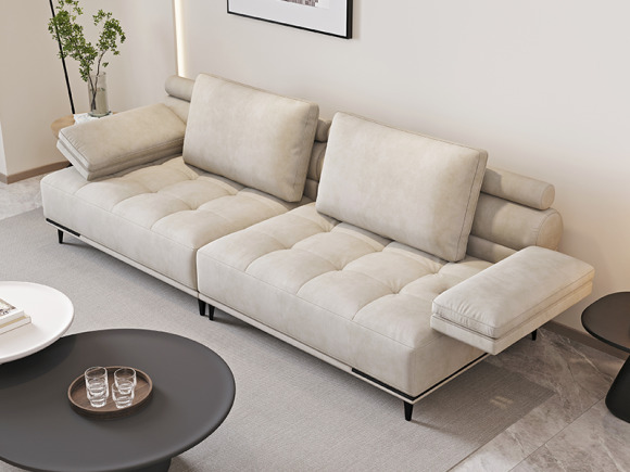 慕居｜L型貓抓布沙發