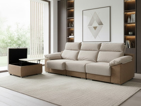 希瓦｜L型貓抓布沙發