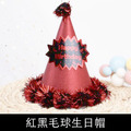 閃亮派對毛球生日帽_7