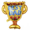 世界上最好的爸爸冠軍獎盃氣球
