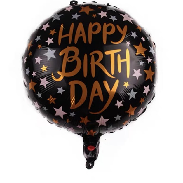 18吋滿天星生日鋁箔氣球