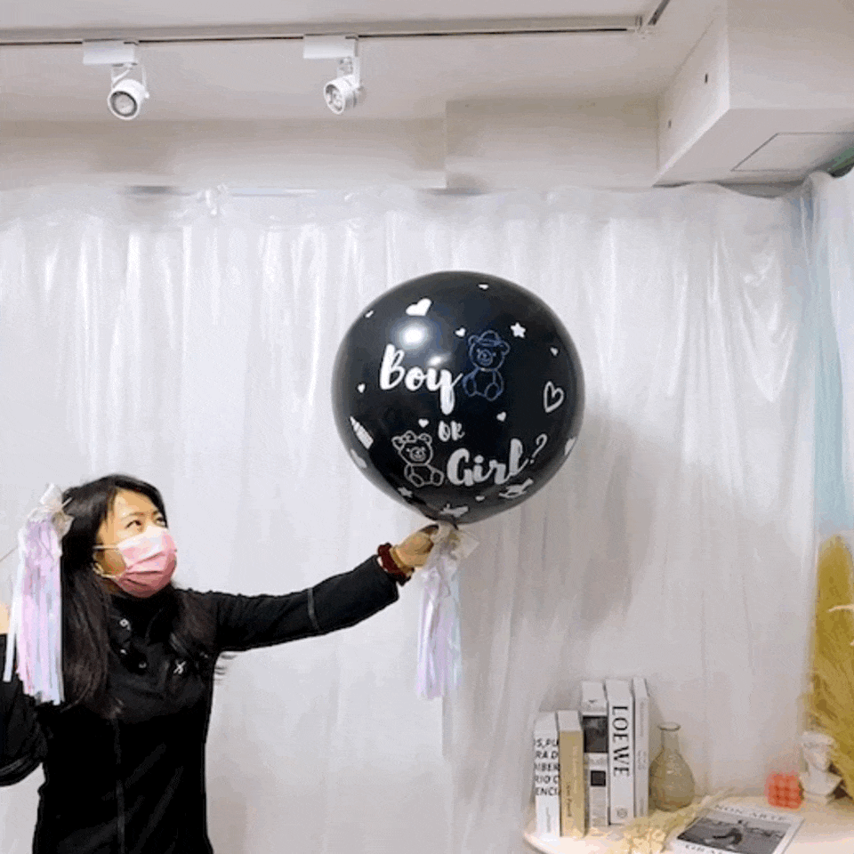 24吋♂♀ 寶寶性別揭曉氣球_1