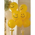 10吋笑臉 眨眼 乳膠氣球_3