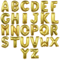 40吋金色字母鋁箔氣球_1