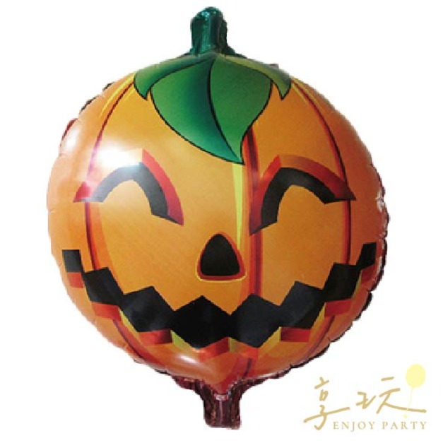 萬聖節氣球邪惡南瓜