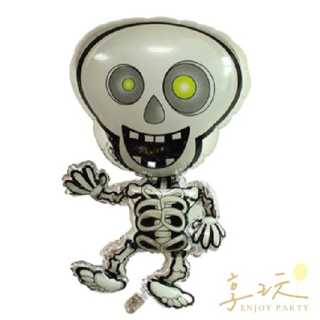 萬聖節骷髏人氣球 大款&迷你