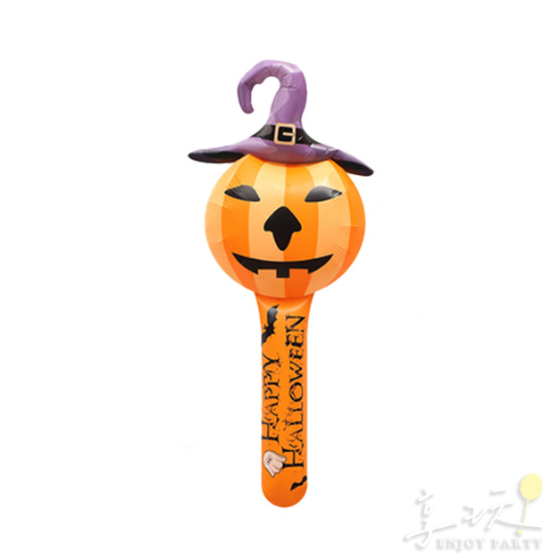 巫婆南瓜手持氣球棒