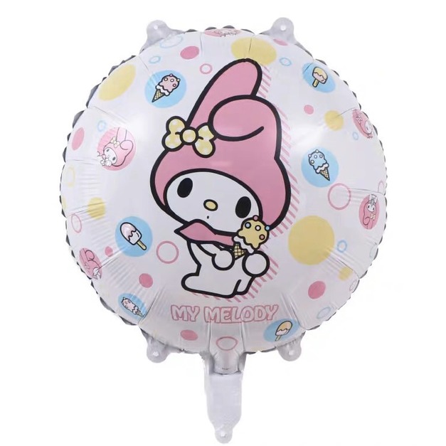 18吋美樂蒂冰淇淋鋁箔氣球