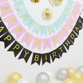 Happy Birthday生日掛旗