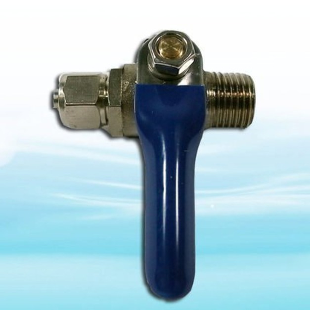 金屬球閥/考克 (適用各式淨水器、RO機、電解水機)2分外牙2分管接