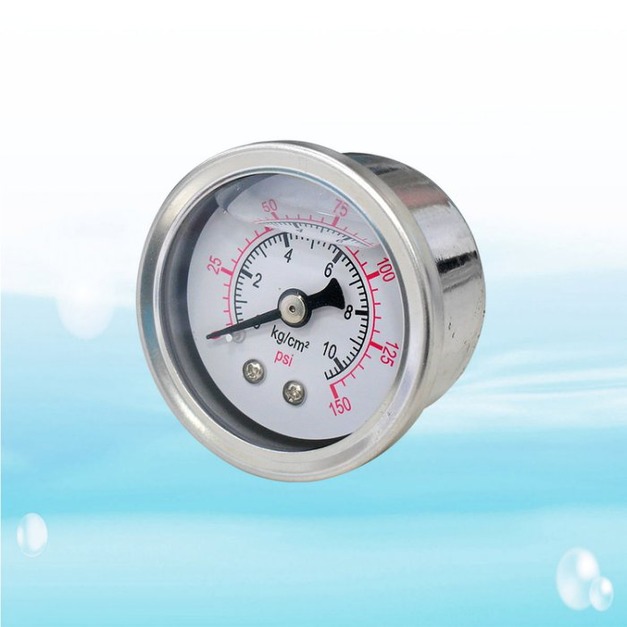 【水易購淨水】油壓錶/壓力錶/埋盤式10KG/1.5"/1分