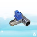 活絡三通閥 適用各式淨水器、RO、電解水機..(3分/手柄藍色)