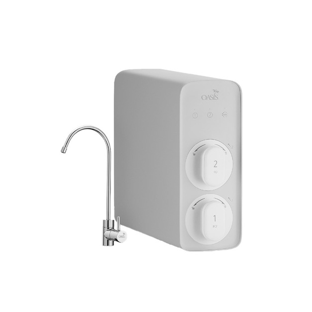 美國OASIS淨水小灰機 櫥下RO高流量淨水器RO 600G/免運含安裝