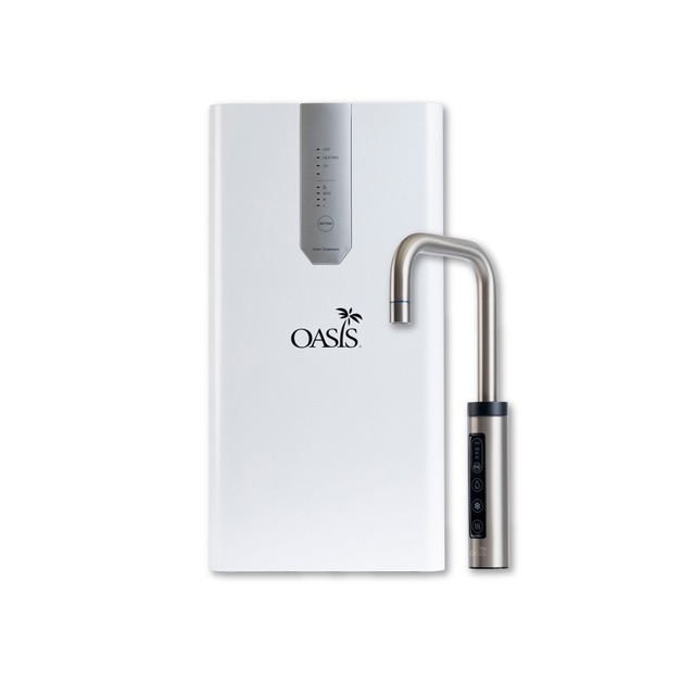 美國OASIS 櫥下輕奢三溫UVC飲水機｜LUXES-COLD-301 + 櫥下RO高流量淨水器RO 600G/免運含安裝