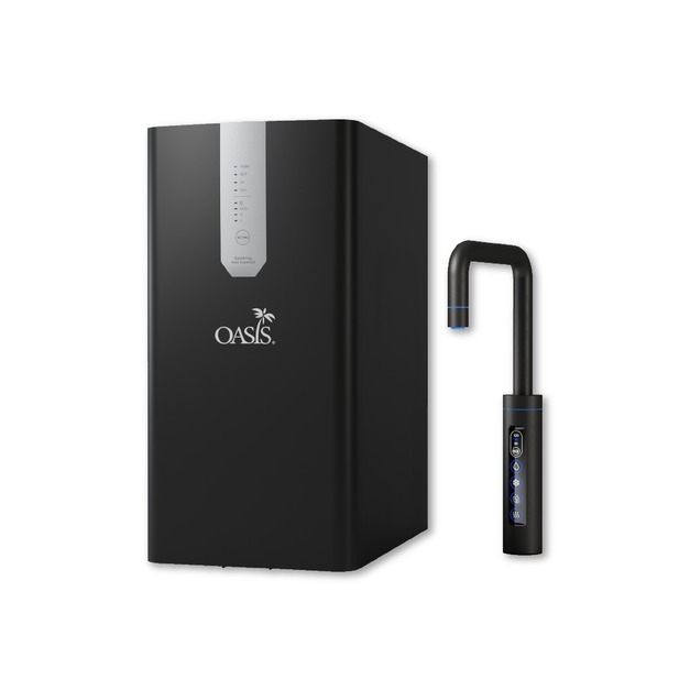 美國OASIS櫥下極奢氣泡三溫飲水機｜LUXES-FIZZ-401 + 櫥下RO高流量淨水器RO 600G/免運含安裝