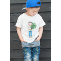童T-有機棉-童趣圖案絹印(短袖)