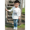 童T-有機棉-童趣圖案絹印(長袖)_1