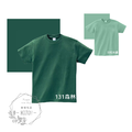 ▶3件以上180/件◀『綠色系』 全棉圓領T恤(高磅數純棉T)