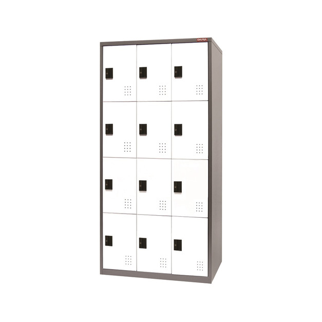 【樹德】FC-312K 三排12格一般鎖置物櫃