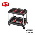 【康得倫KTL】多功能工具車 KT-4658B｜三層無把手升降型-DIY