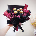 FOREVER金莎花束/五顆/紅黑_7