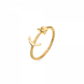Paul Hewitt | Rings 船錨造型金色戒指(PH-FR-ARo-Ｇ)