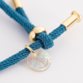 Paul Hewitt | VITAMIN SEA 金釦彩貝繩結手環/湖水藍 PH003150_1