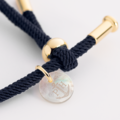 Paul Hewitt | VITAMIN SEA 金釦彩貝繩結手環/深藍 PH003149_2