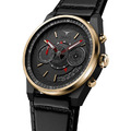 ZINVO | 賽車儀表設計款 黑色 玫金框 皮革錶帶 44mm (CHRONO NEMESISl)_1