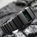 Benlydesign ｜ X6000型 黑色款 多功能 不鏽鋼錶帶 電子錶(X6000B)_3