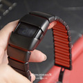 Benlydesign ｜ X6000型 黑+紅色款 多功能 不鏽鋼錶帶 電子錶(X6000BR)_4